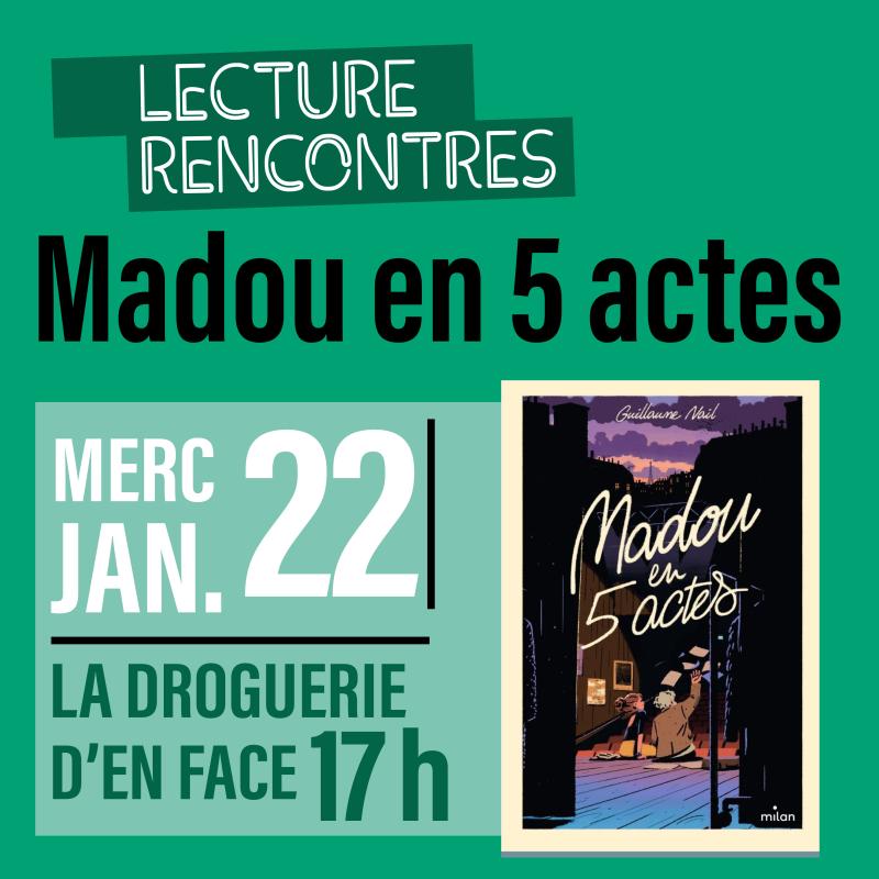 Lecture rencontre Le 22 janv 2025